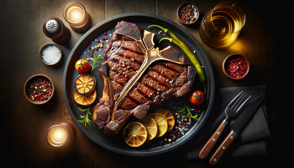 Broiled T-Bone Steak