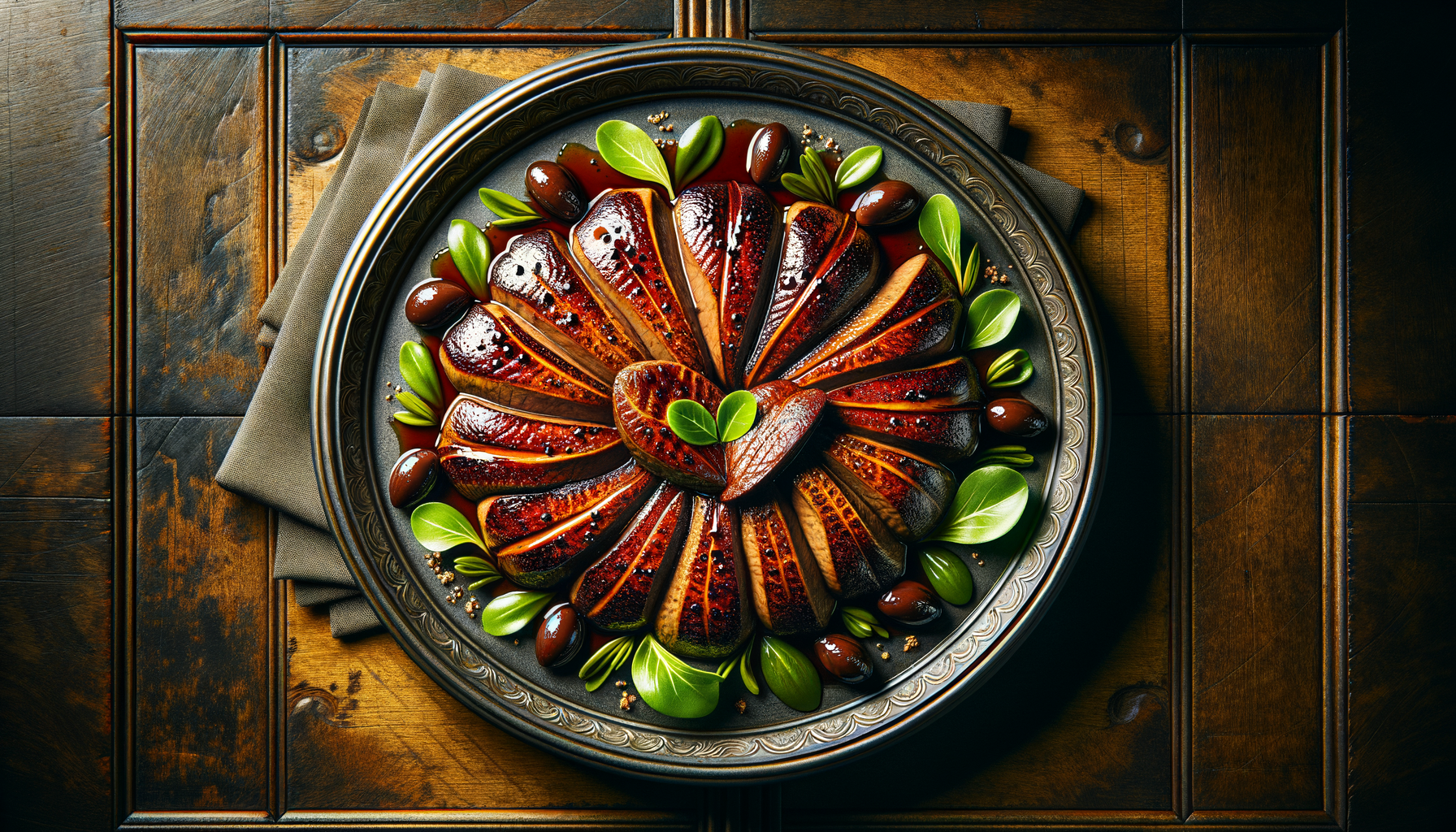 Roasted Duck Liver