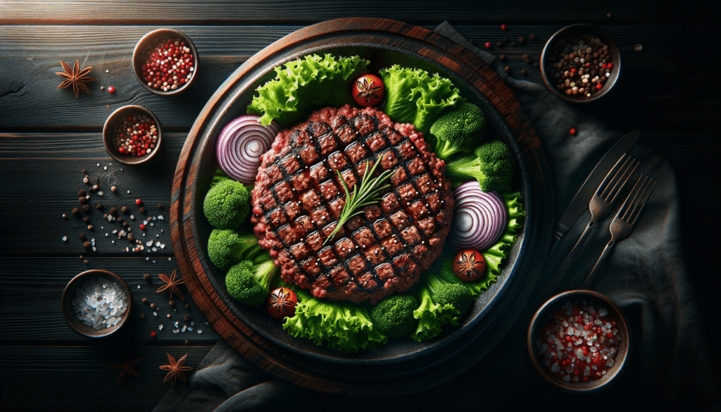 Grilled Ground Beef
