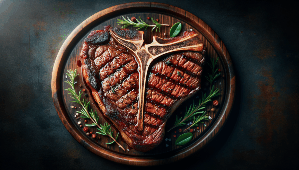 Reverse-Seared T-Bone Steak