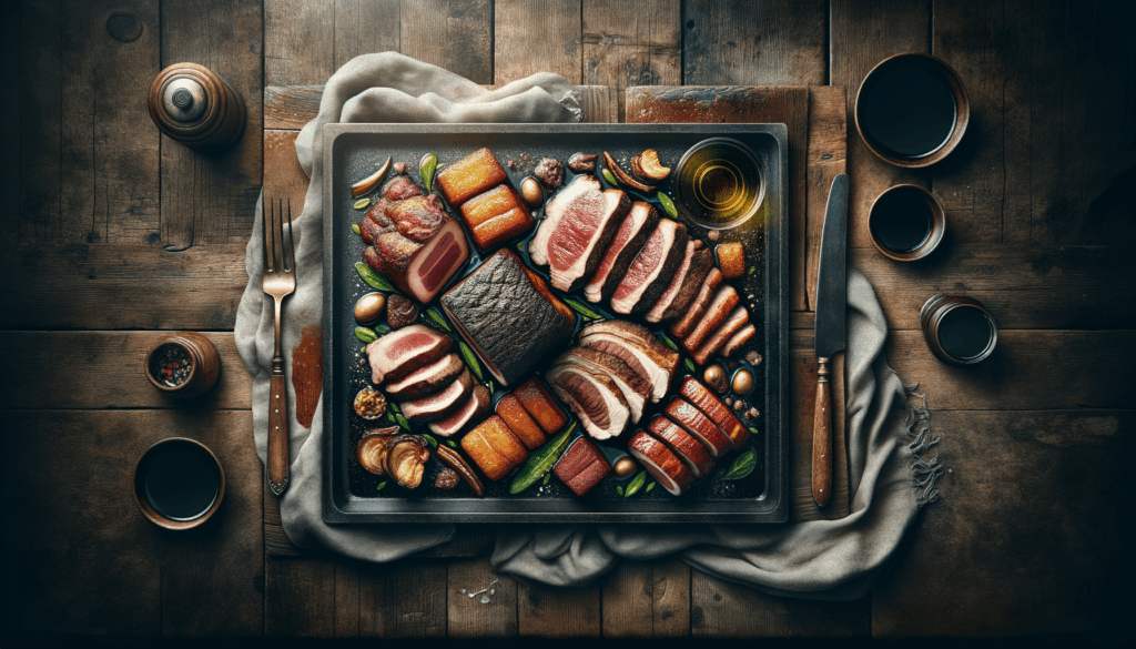 Sous Vide Chicken Liver with Pork Belly